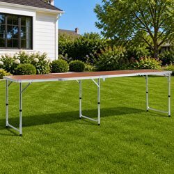 Camping Table with Adjustable Heights for Convenience