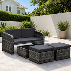 Compact and Stylish Garden Lounge Set for Every Occasion