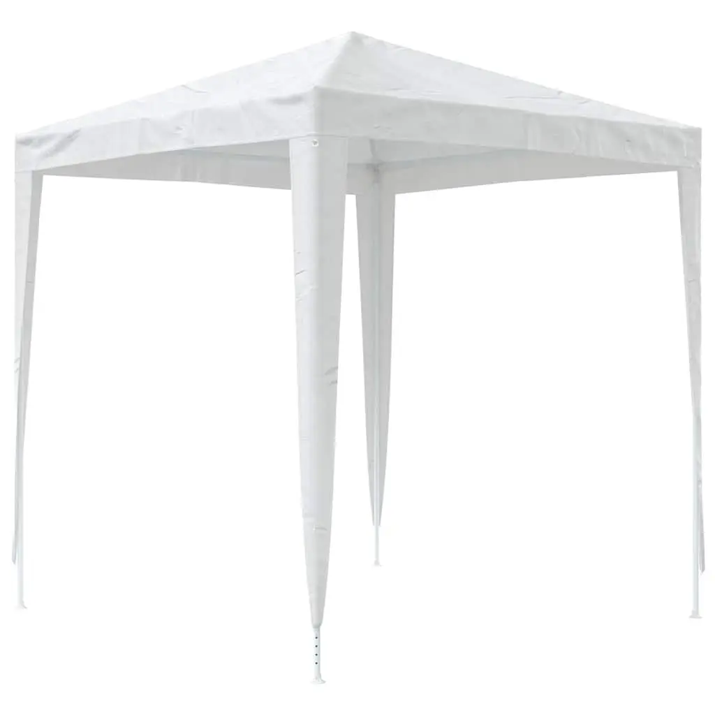 Party Tent White 2x2m Waterproof UV Resistant Heavy Duty Iron Frame