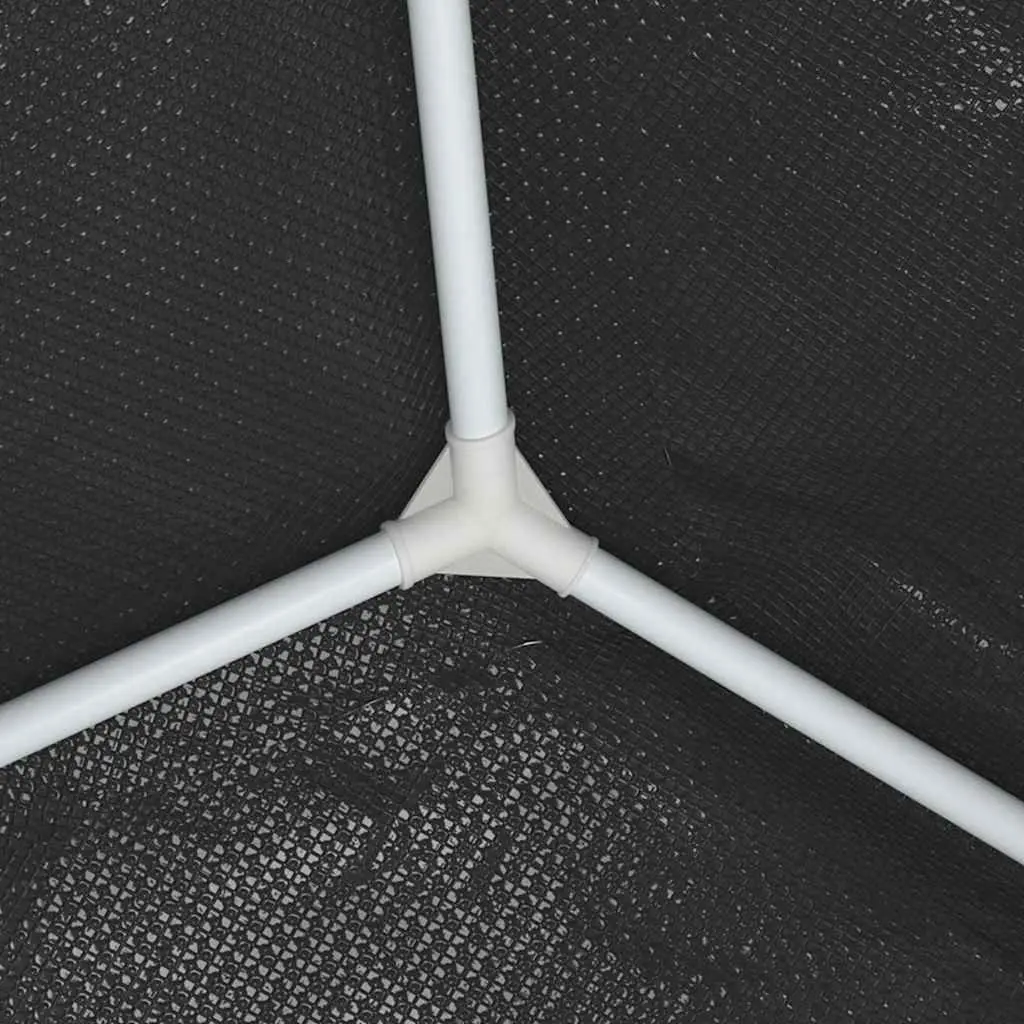 Party Tent Anthracite 4x6 m UV and Water Resistant Canopy Gazebo Garden Shelter