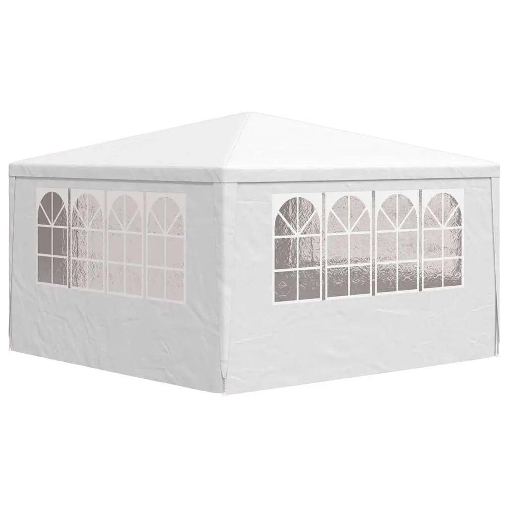 Party Tent White 4x4m UV and Water Resistant Canopy Gazebo with Side Panels