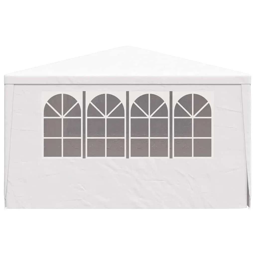 Party Tent White 4x4m UV and Water Resistant Canopy Gazebo with Side Panels