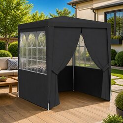 Compact 2x2m Gazebo Canopy with Easy Access