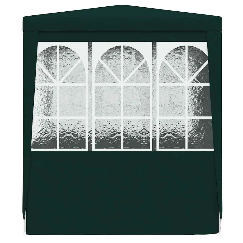 Party Tent Green 2.5x2.5 m Outdoor Garden Canopy Gazebo with Side Walls