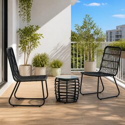 3 Piece Bistro Set for Outdoor Enjoyment
