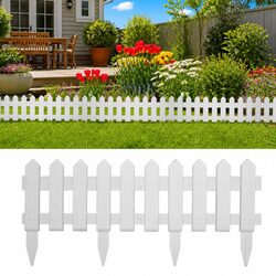 Efficient 25-Piece Lawn Edging for Easy Garden Setup