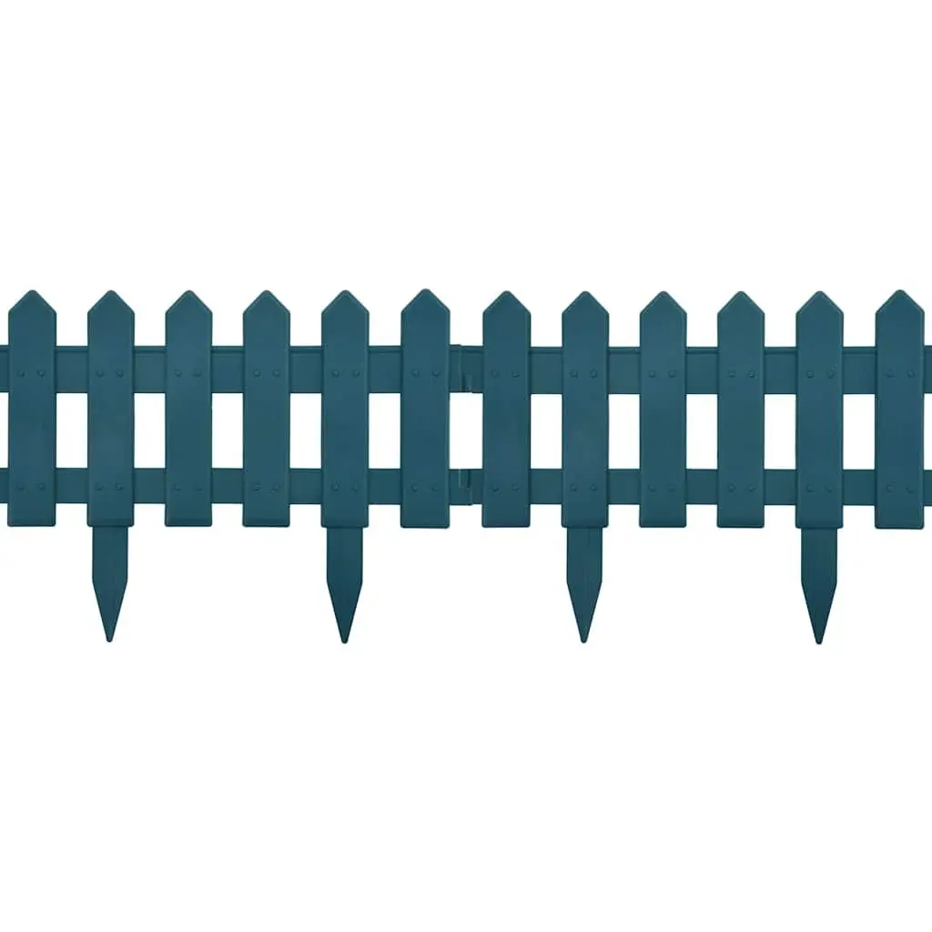 Garden Lawn Edging Borders Green 10m Modular Weather Resistant Outdoor Fence