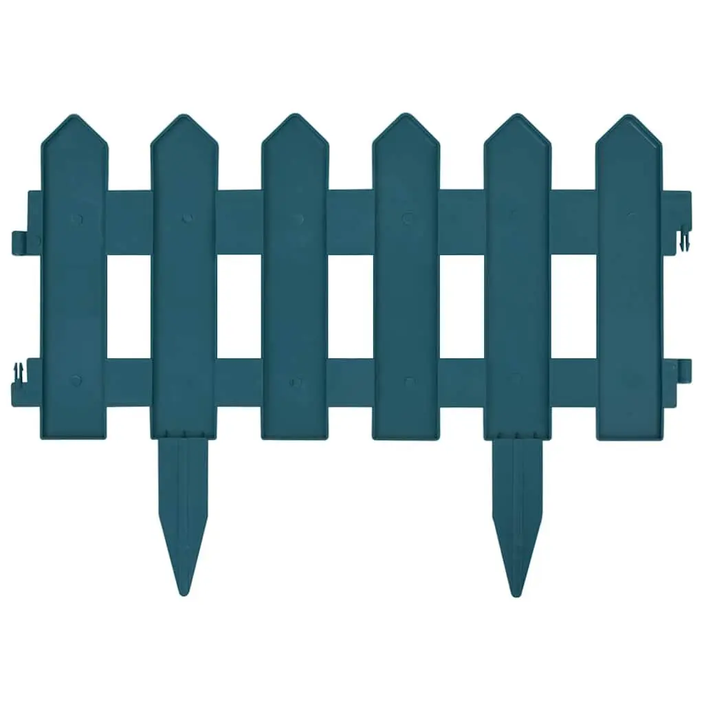 Garden Lawn Edging Borders Green 10m Modular Weather Resistant Outdoor Fence