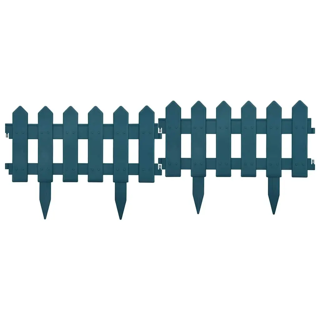 Garden Lawn Edging Borders Green 10m Modular Weather Resistant Outdoor Fence