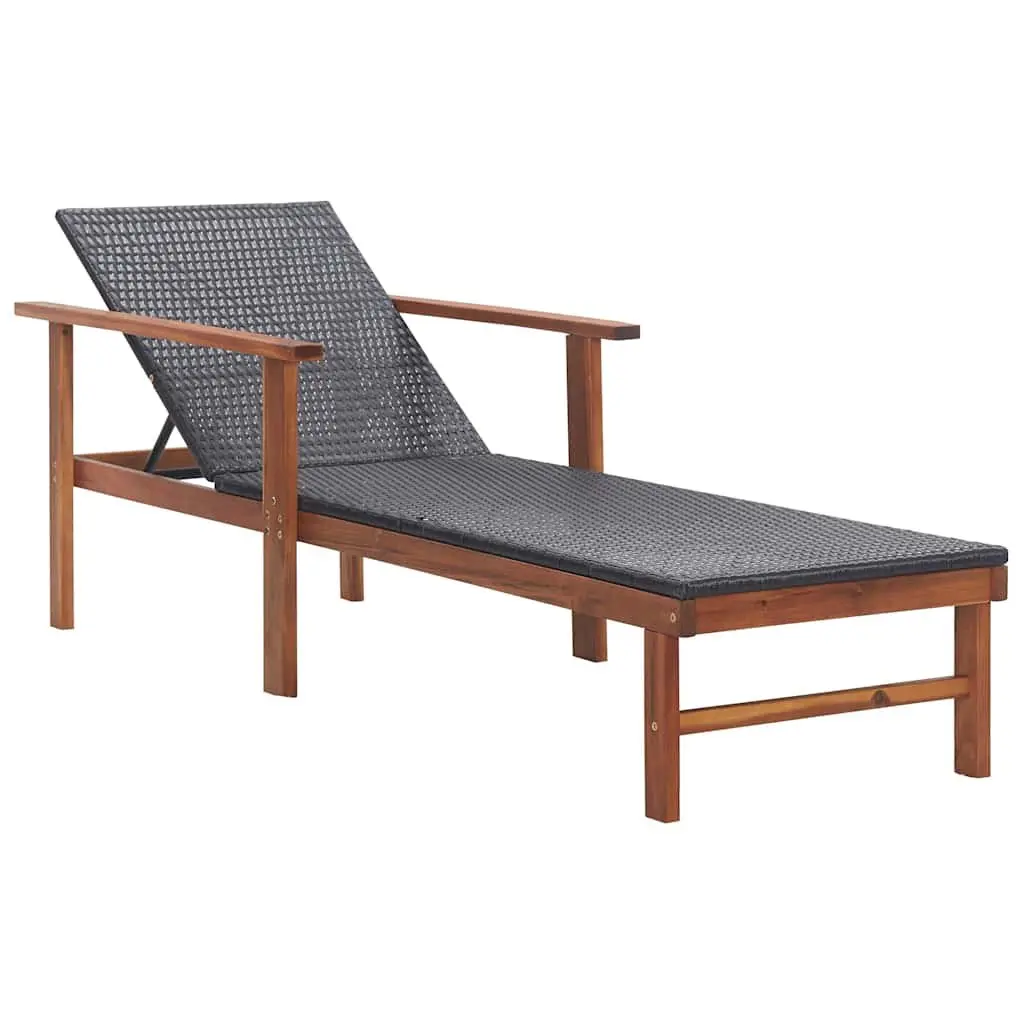 Sun Lounger with Cushion