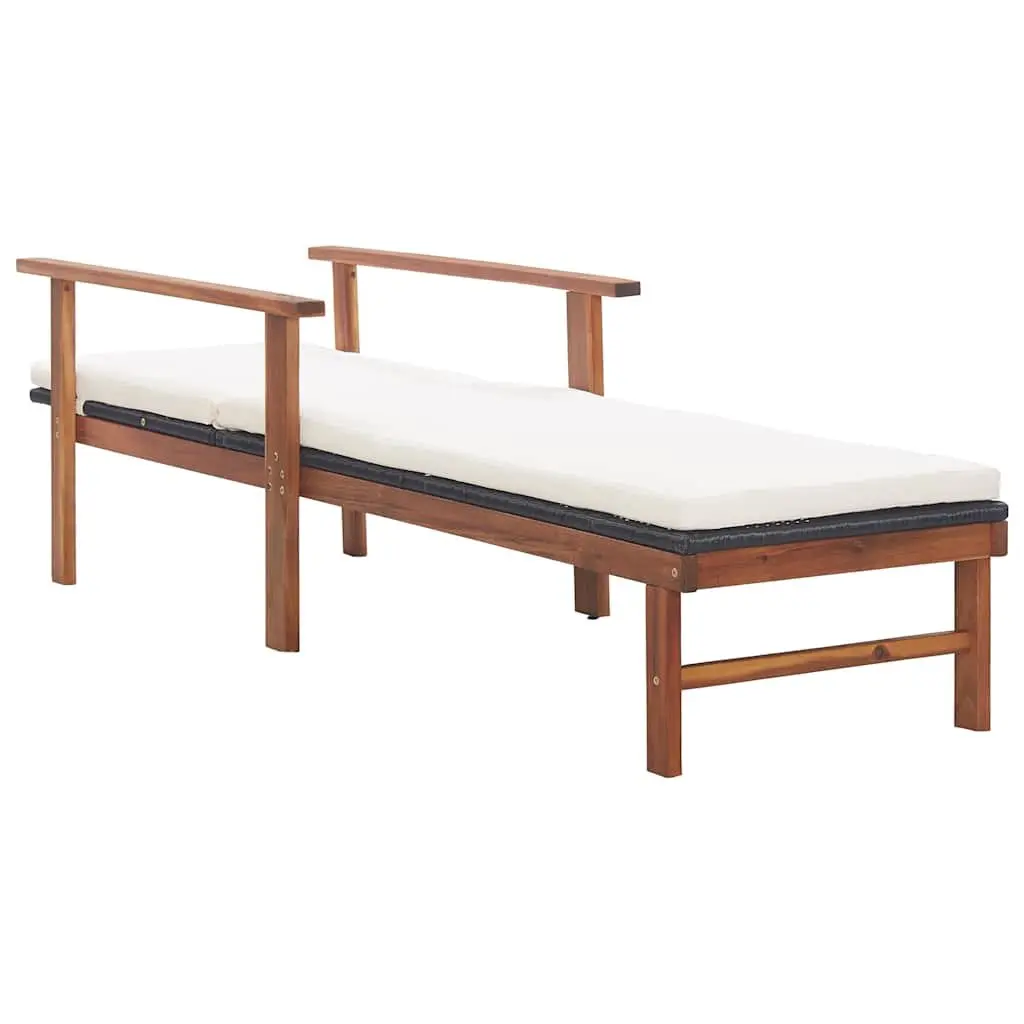 Sun Lounger with Cushion