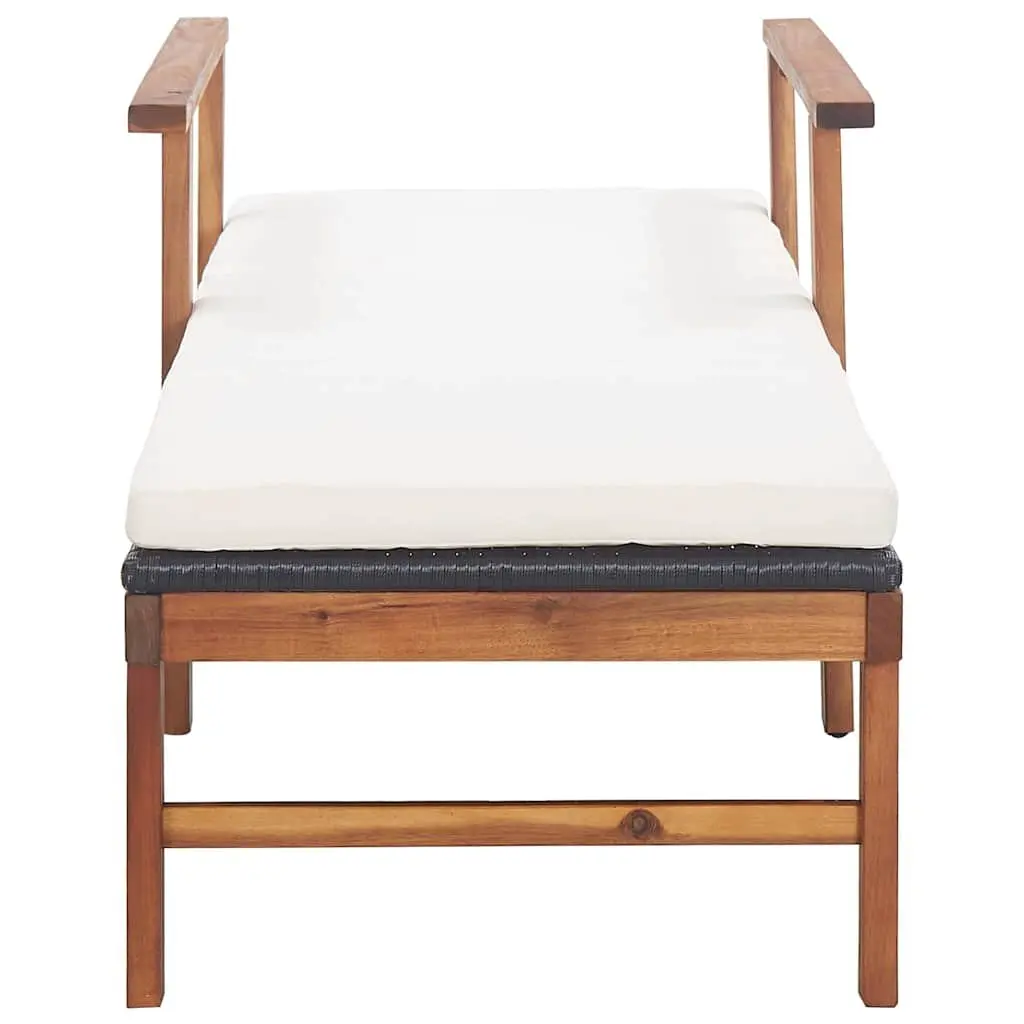 Sun Lounger with Cushion