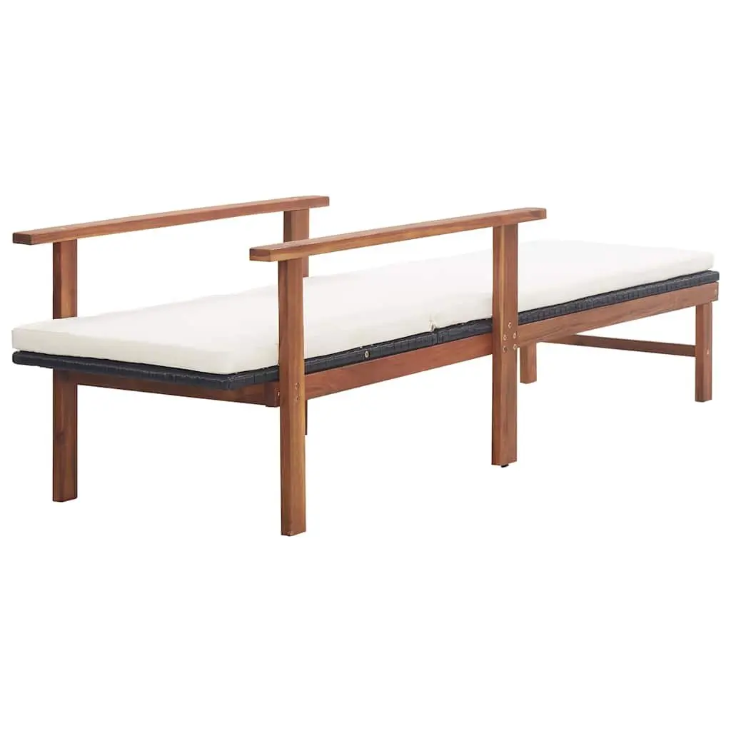 Sun Lounger with Cushion