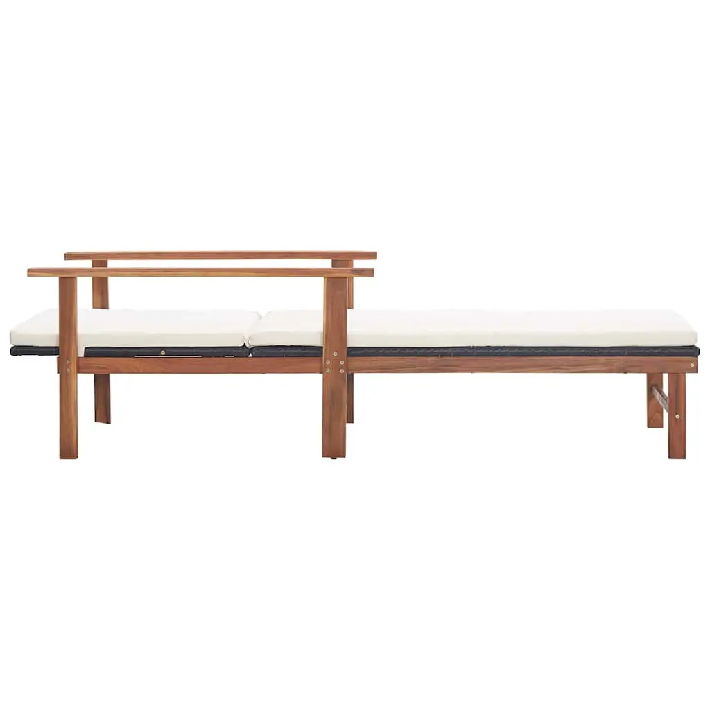 Sun Lounger with Cushion