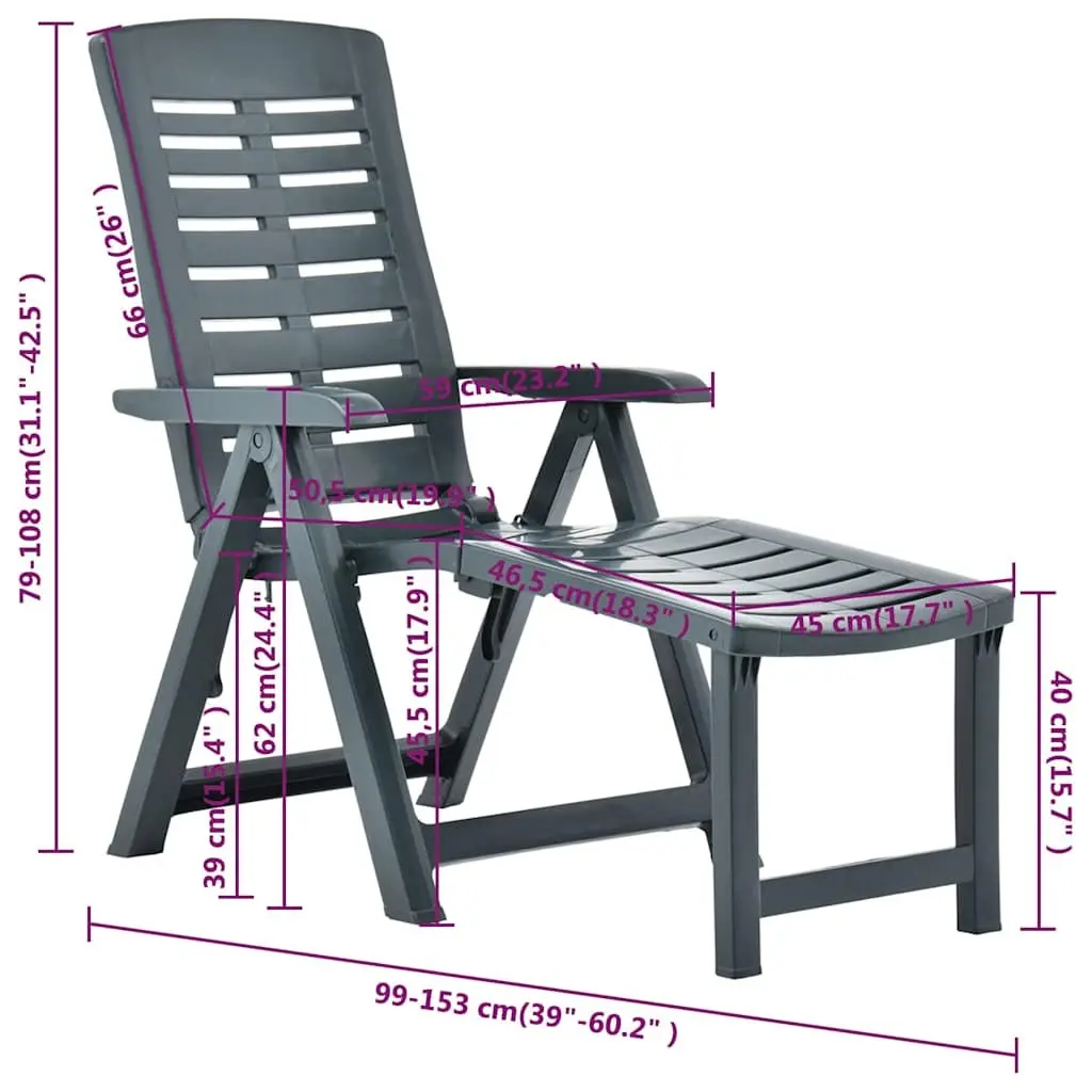 Adjustable Folding Sun Lounger