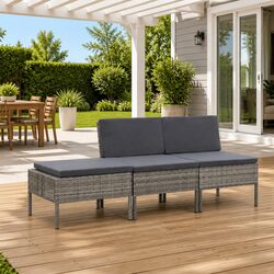 Concise Description of 3-Piece Garden Lounge Set