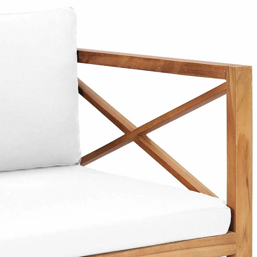 Teak Wood Outdoor Chair with Cushions