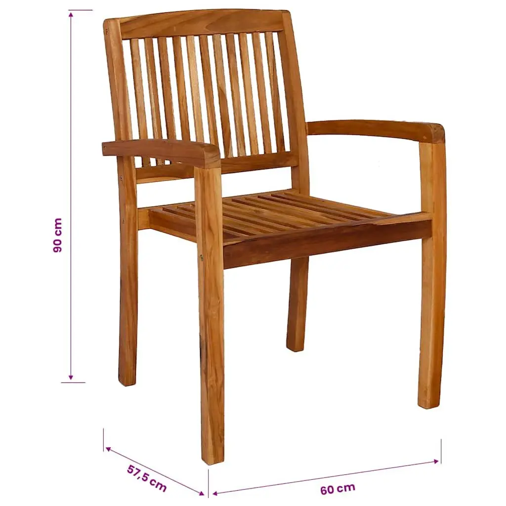 Stacking Dining Chairs for Outdoors