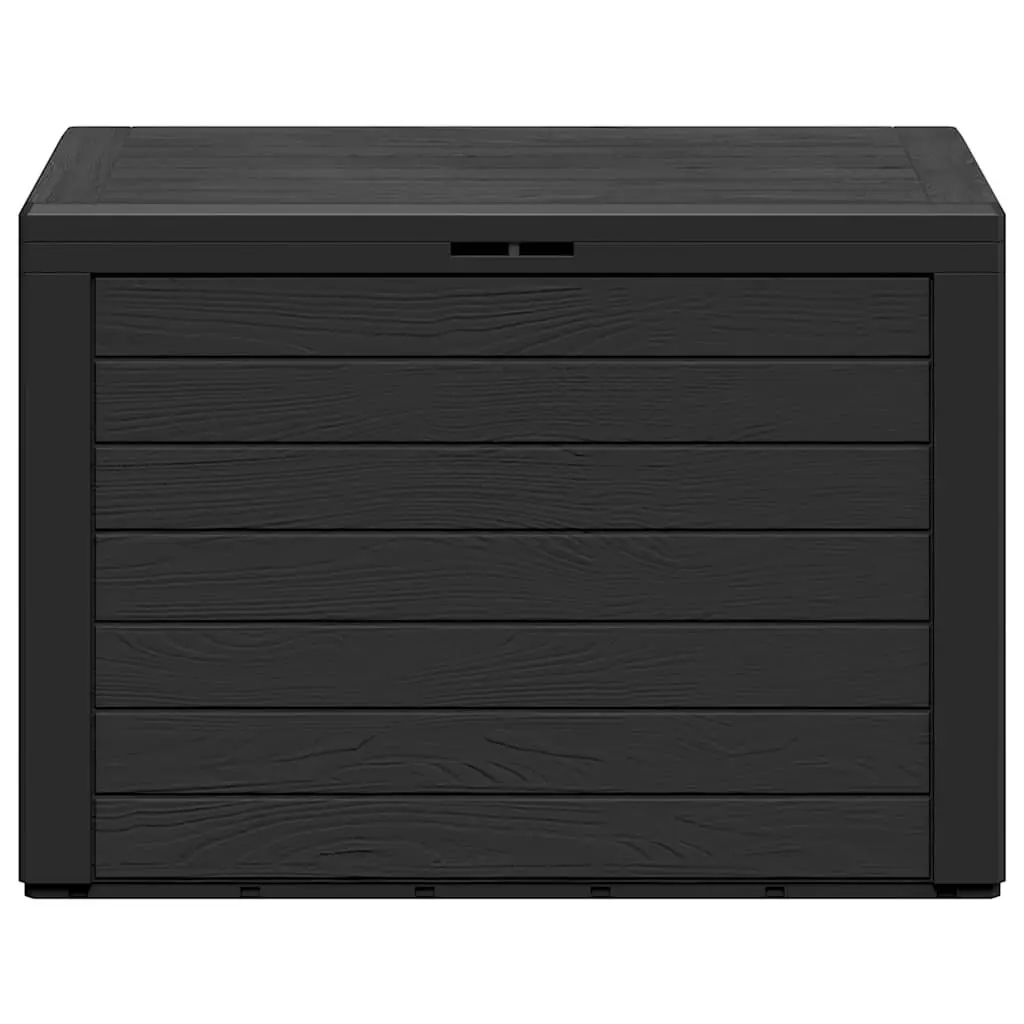 Garden Storage Box Anthracite 78x44x55cm Outdoor Patio Chest Container