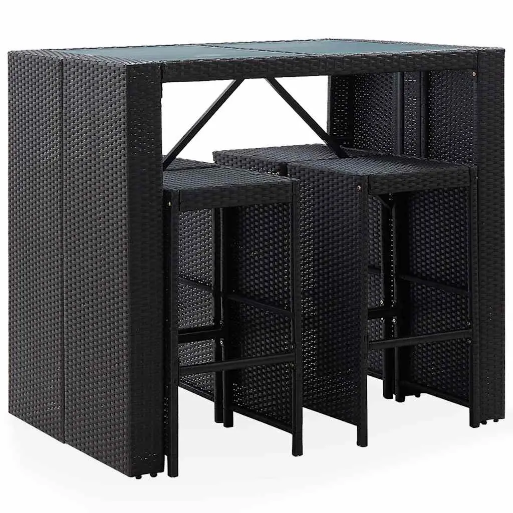 5 Piece Outdoor Bar Set
