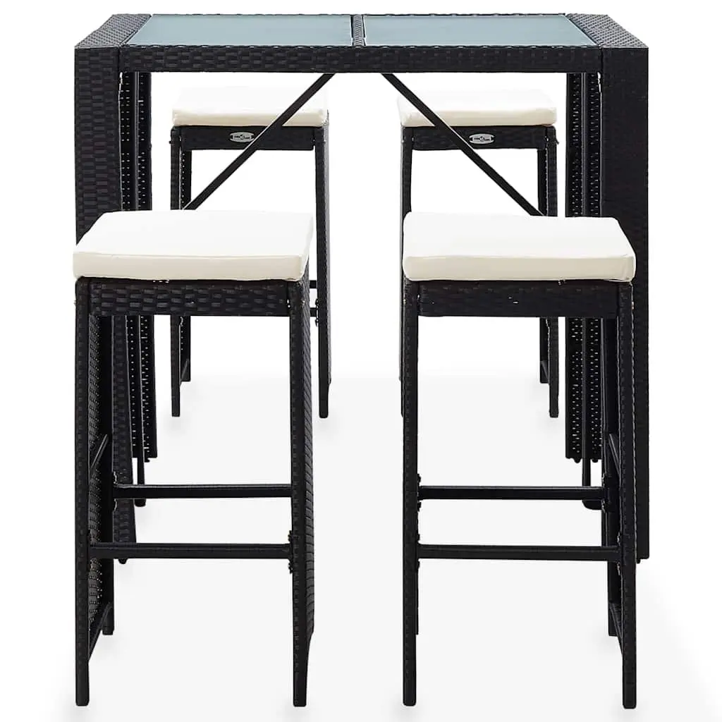 5 Piece Outdoor Bar Set