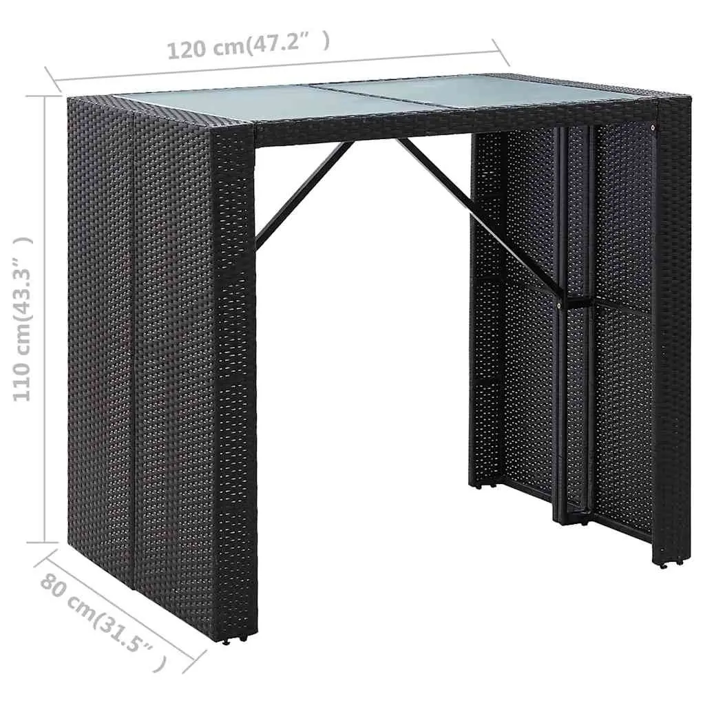 5 Piece Outdoor Bar Set