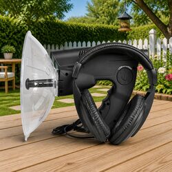 Compact Sound Amplifier with Optical Zoom for Observing