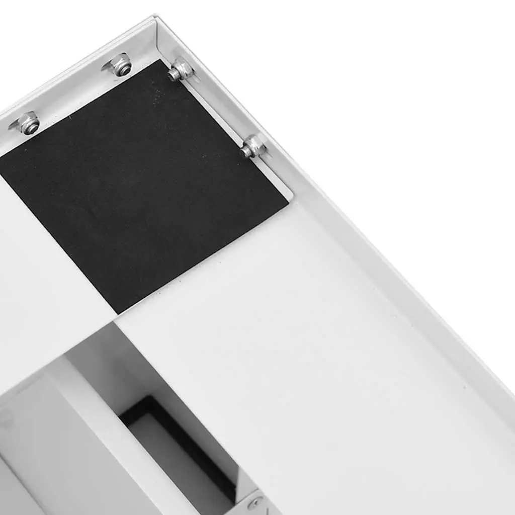 Washing Machine Pedestal Riser White with Storage Drawer