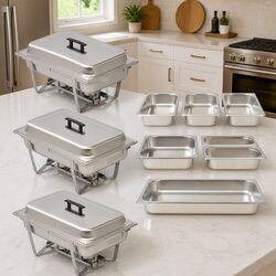 3-Piece Chafing Dish Set