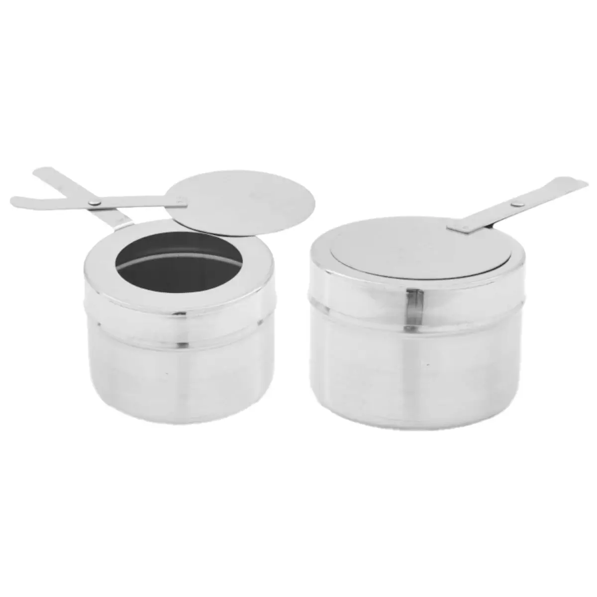 Chafing Dish Set Silver 3 Piece Stainless Steel Food Warmer Gastronorm Catering