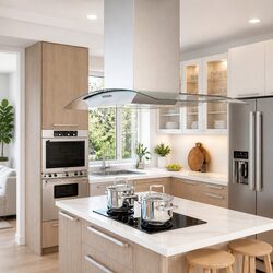 90cm Island Range Hood: Powerful and Sleek