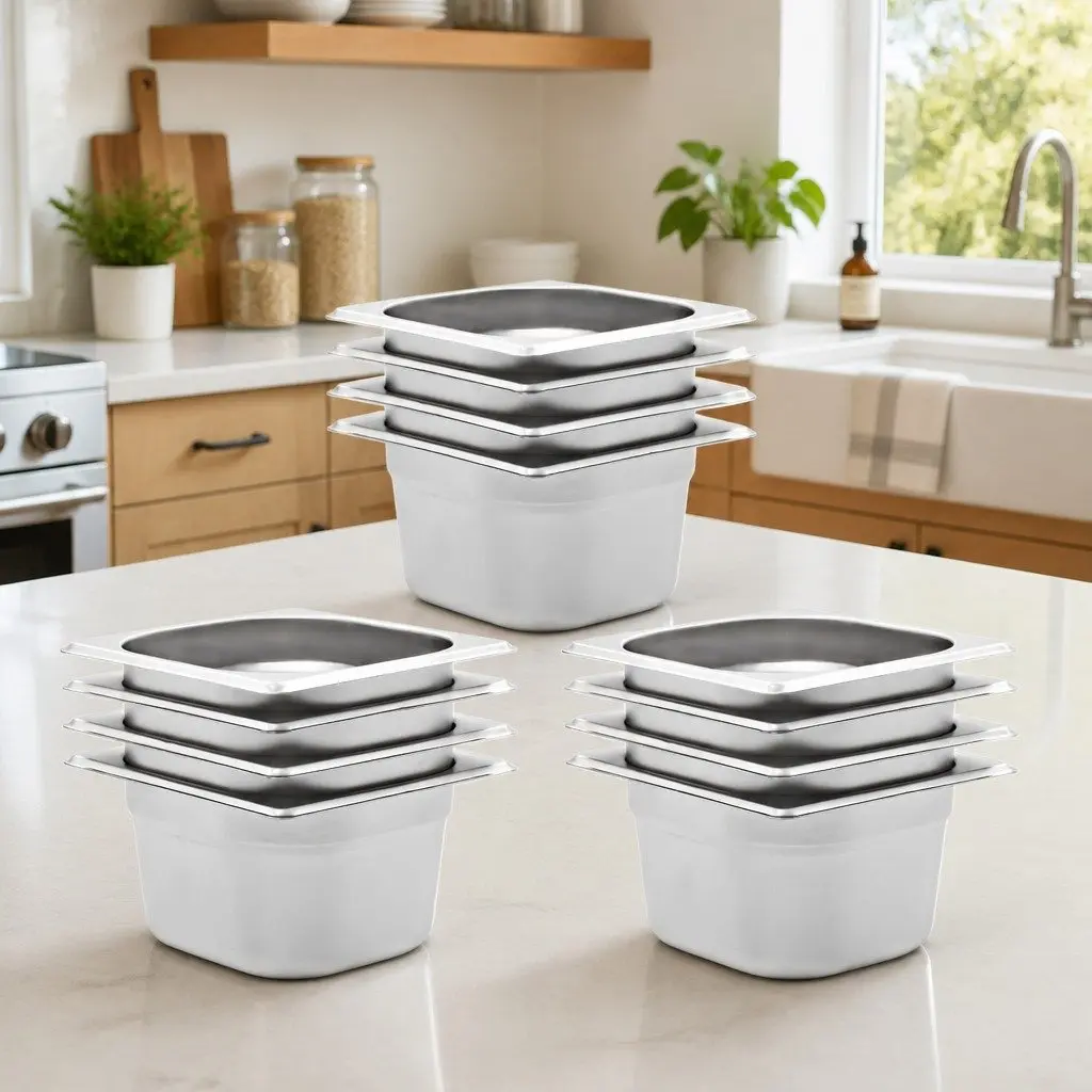 12 pcs Gastronorm Containers Set