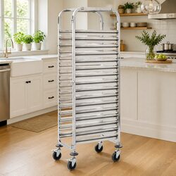 16 Tray Kitchen Trolley