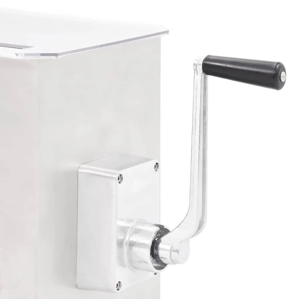 Manual Meat Mixer with Gear Box 44 lb Capacity Stainless Steel Home Professional