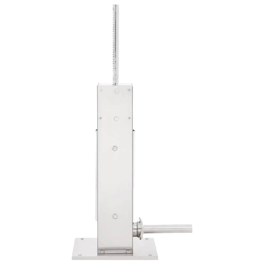Manual Sausage Stuffer Stainless Steel 5L Hand Crank Tiltable Hopper