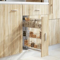 3-Tier Wire Basket for Kitchen - Efficient Storage Solution