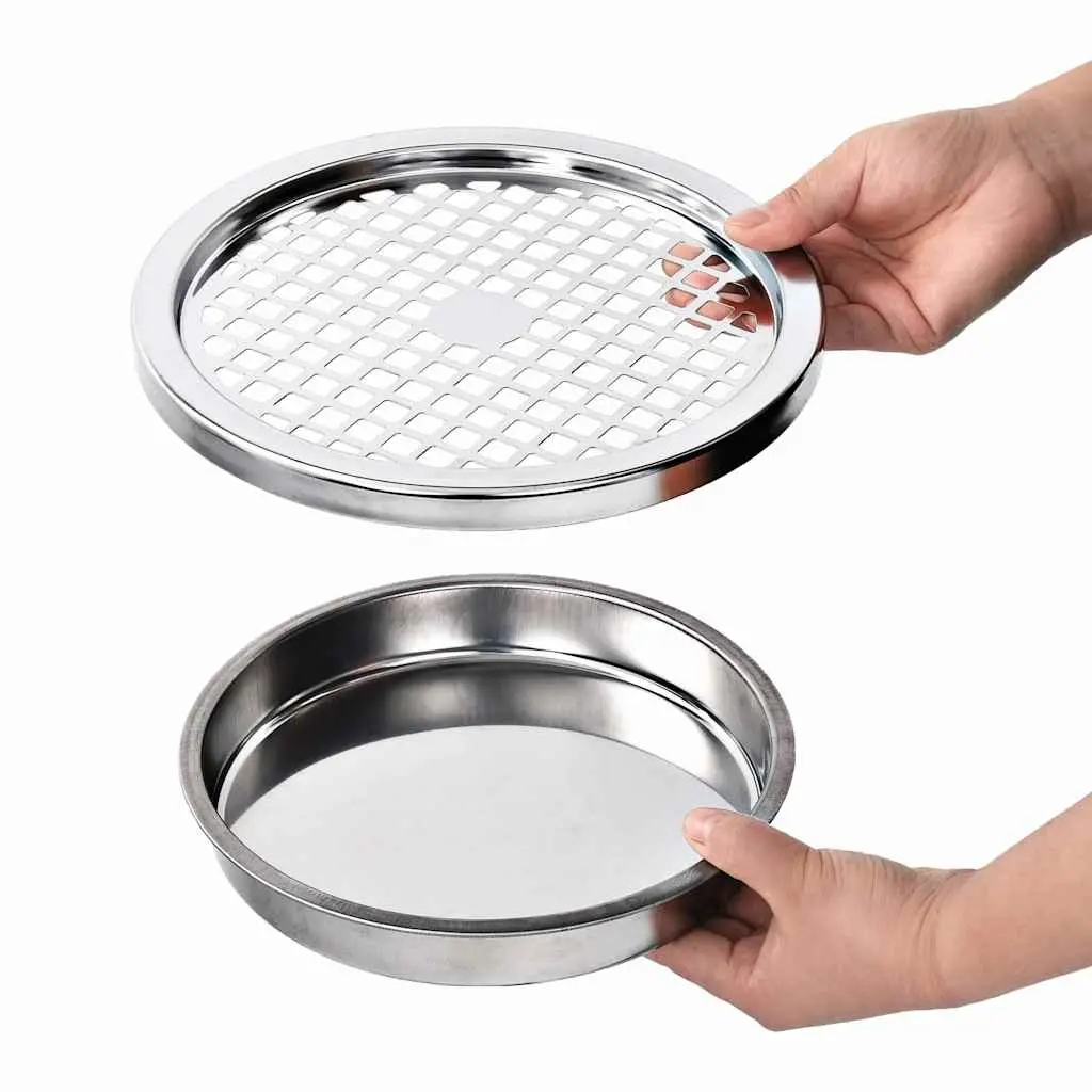 Wall Ashtray Dustbin 26L Stainless Steel Mounted Smoking Accessories