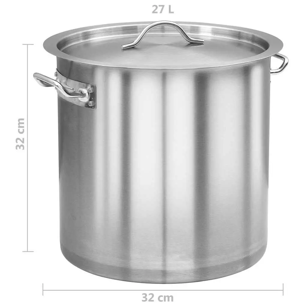 26L Stock Pot for Cooking Needs