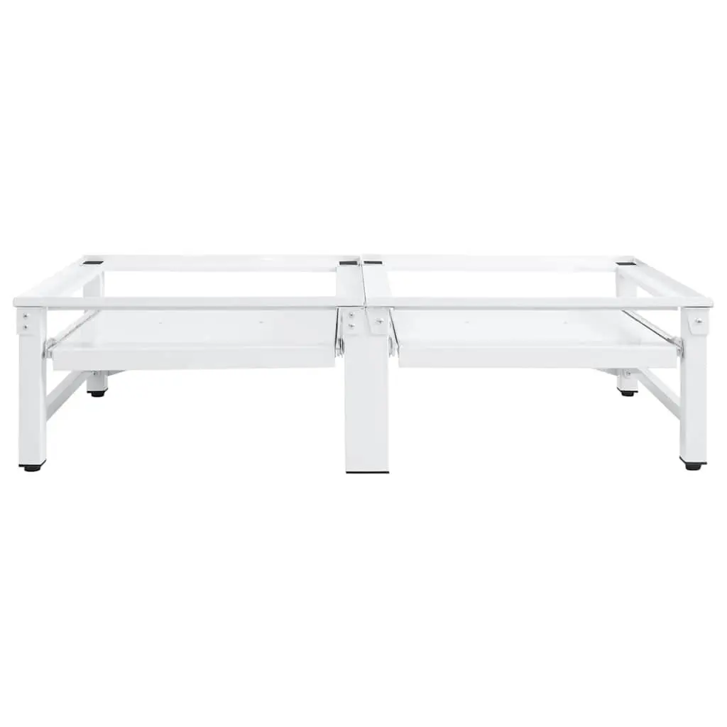 Washing Machine Dryer Pedestal Riser Stand Steel Height Adjustable with Pull-out Storage Shelves