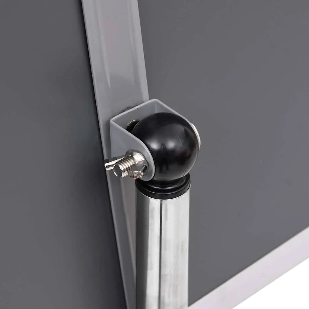 A3 Pedestal Poster Stand Silver Aluminium Display Floor Stand Adjustable