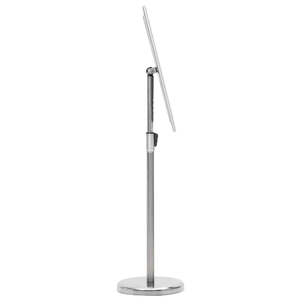 A4 Poster Stand Silver Floor Display Stand Adjustable Lightweight Aluminium Alloy