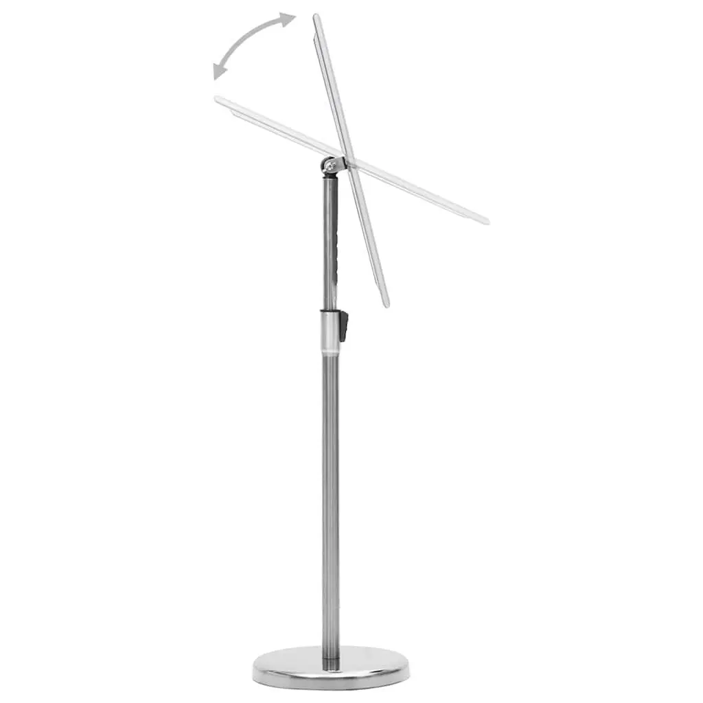 A4 Poster Stand Silver Floor Display Stand Adjustable Lightweight Aluminium Alloy
