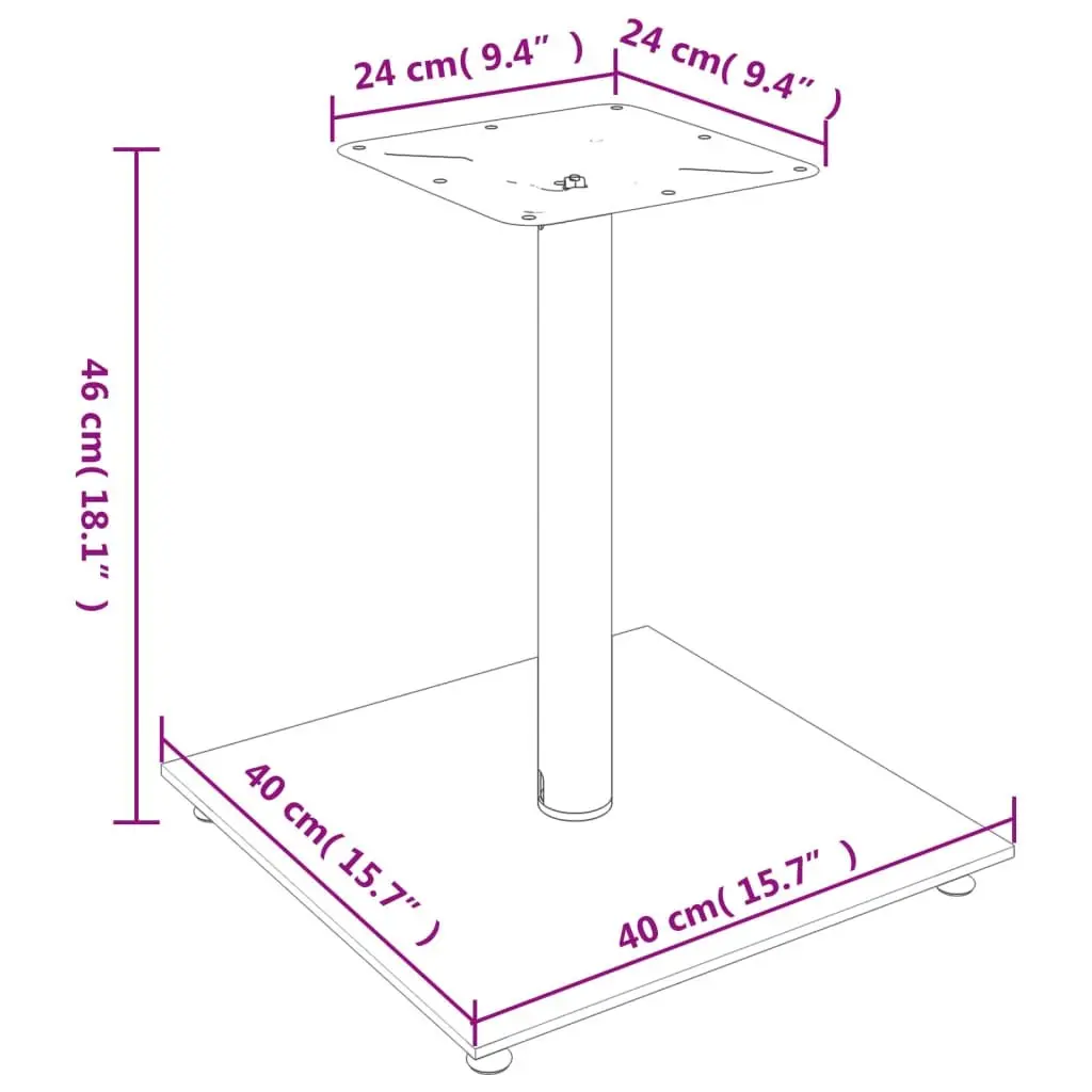 Black Speaker Stands