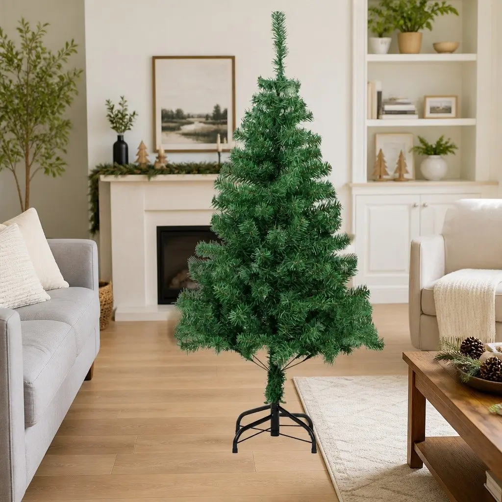 Artificial Christmas Tree Green 180cm 564 Branches Indoor Decoration with Stand
