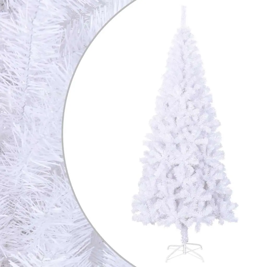Artificial Christmas Tree White 180cm 620 Branch Tips Indoor Seasonal Holiday
