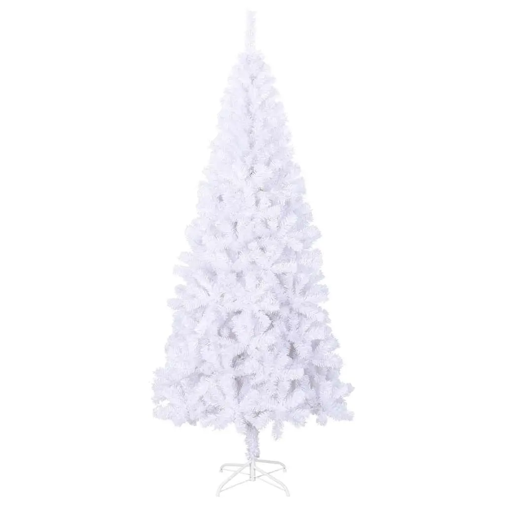 Artificial Christmas Tree White 180cm 620 Branch Tips Indoor Seasonal Holiday