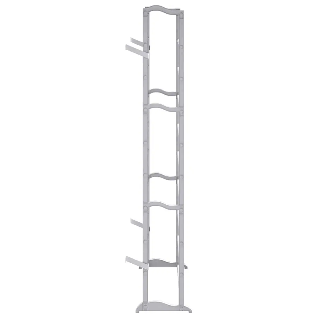10-Tier Shoe Rack White Compact Lightweight Easy Assembly