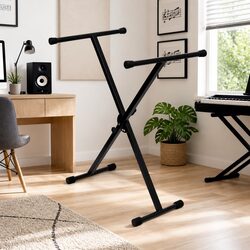 Adjustable X-Frame Keyboard Stand