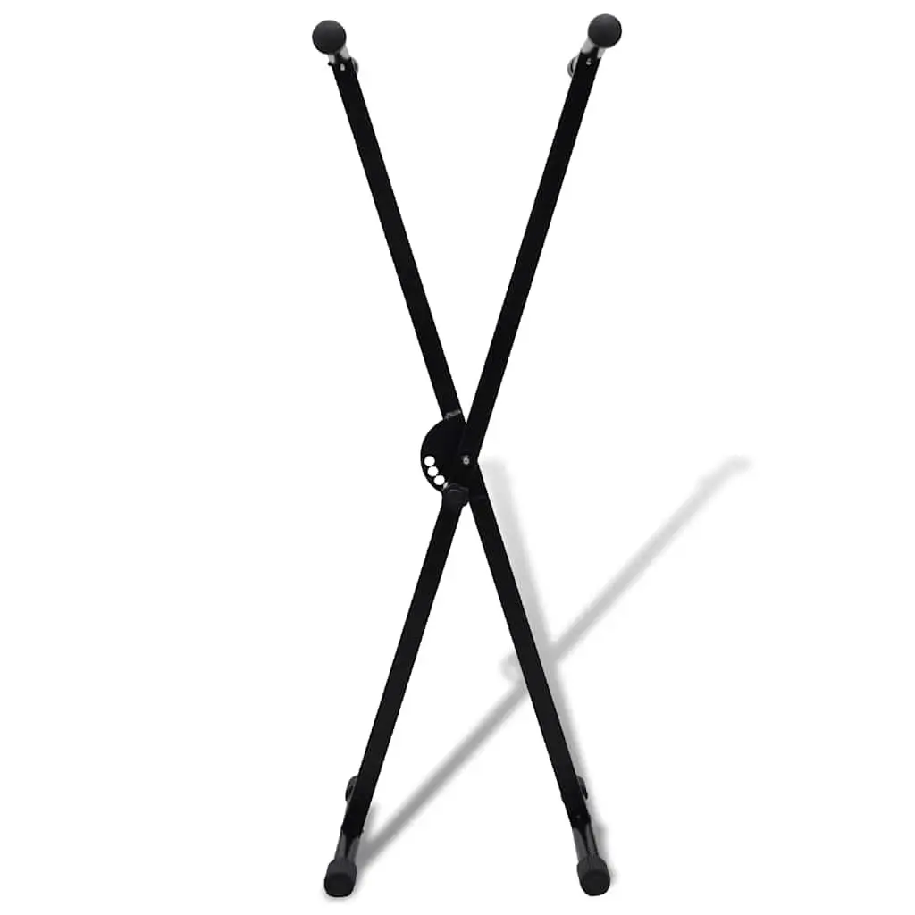 Adjustable X-Frame Keyboard Stand Single Braced Heavy Duty Music Performance