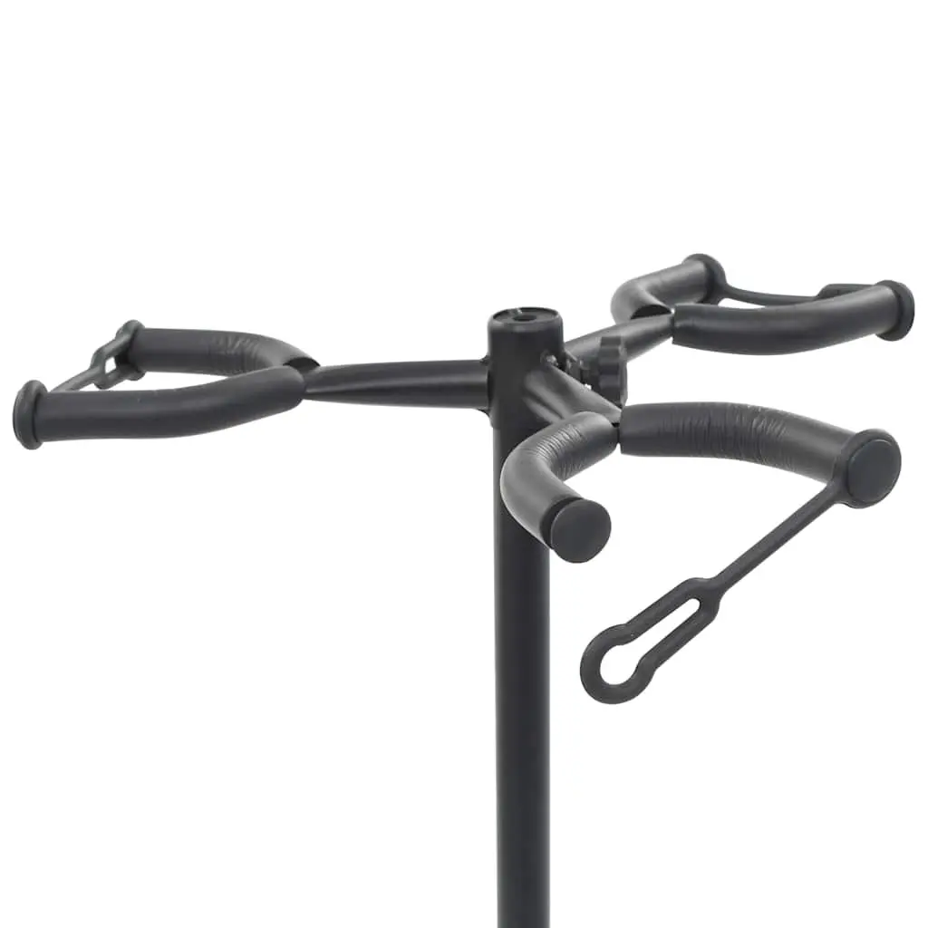 Guitar Stand Tripod Black Adjustable Height Foam Neck Support